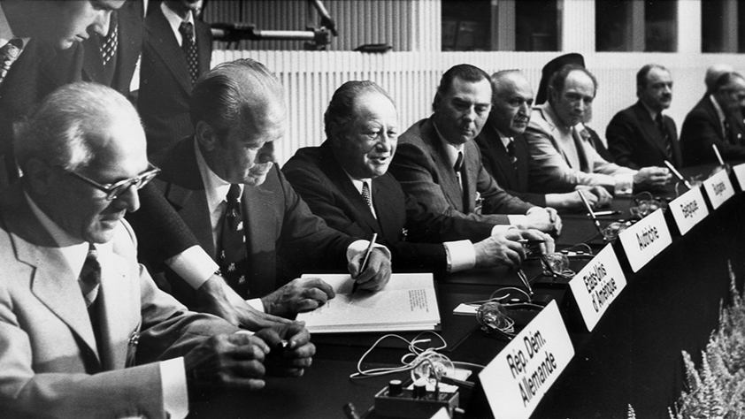 Europe needs to step up! 50 years since the Helsinki Accords and the news are not good…